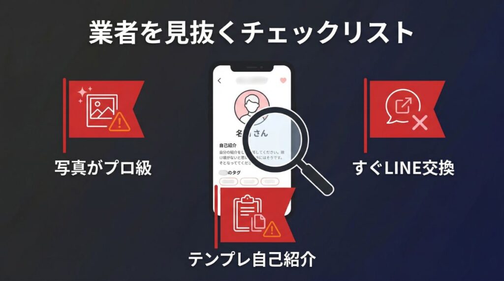 業者を見抜くチェックリスト