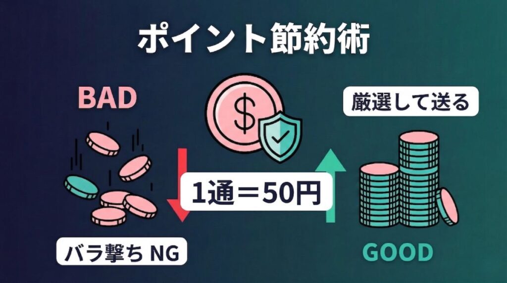 ポイント節約術